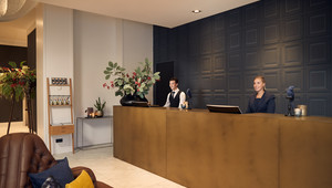 Reception and lobby