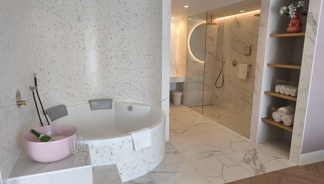bruidsuite bad kamer